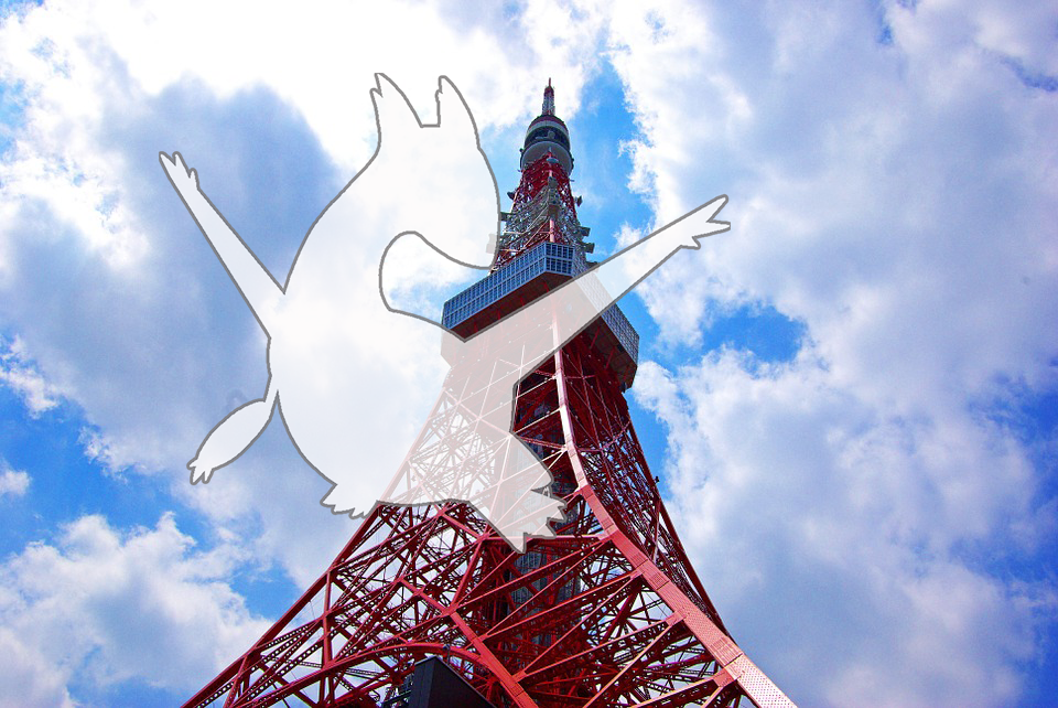 在東京鐵塔發現劇場版限量神奇寶貝